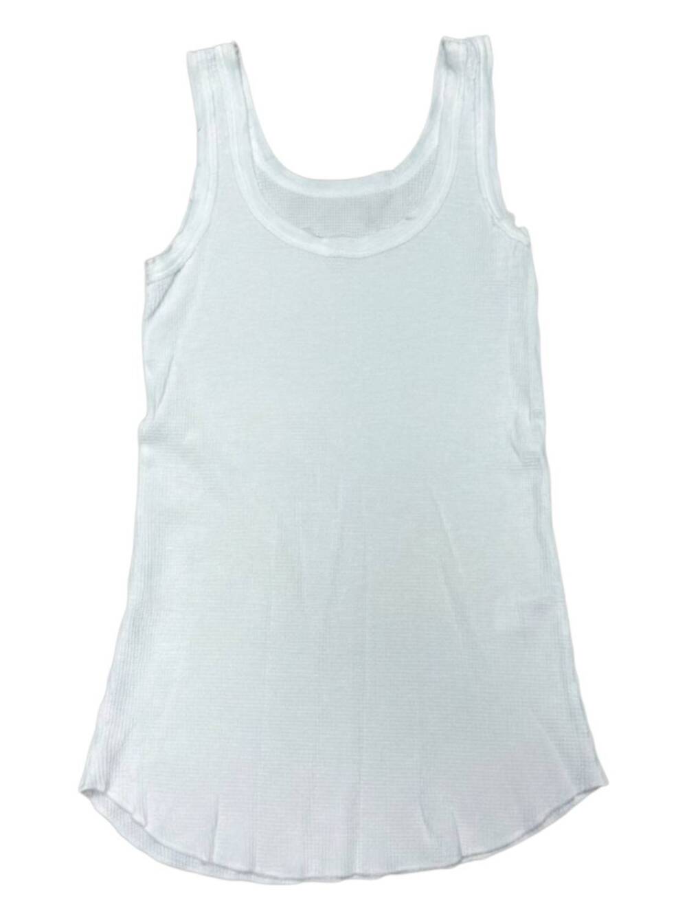 NEW CROWN JEWEL thermal scoop tank in white